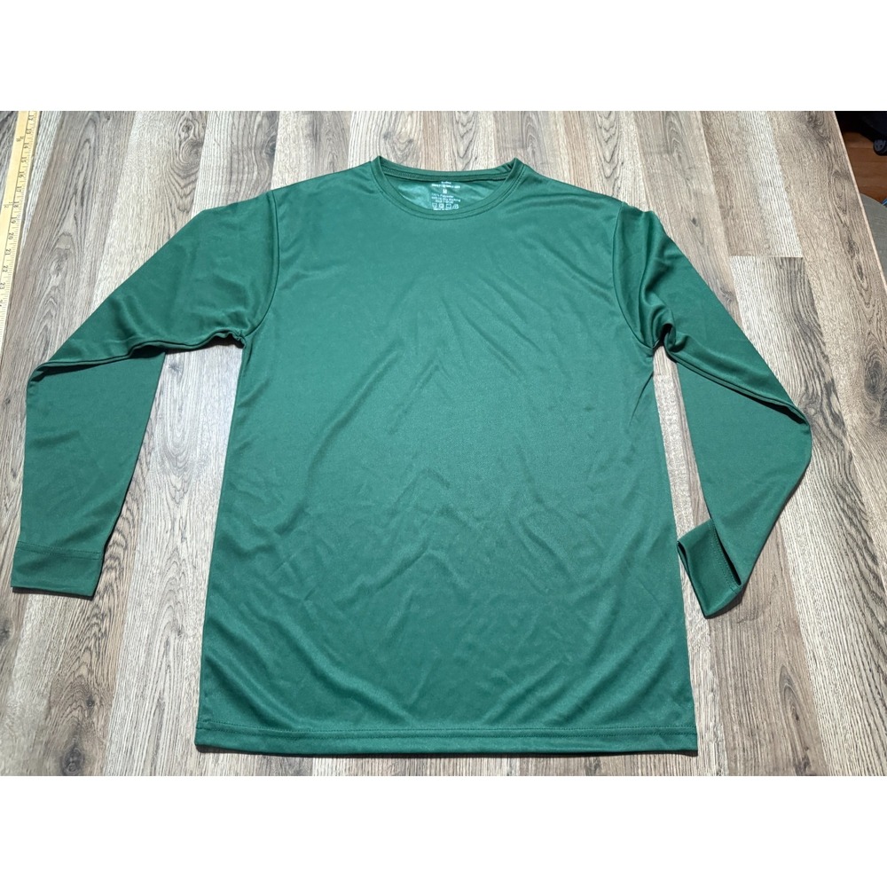 LIA Shirt, Men's Size Medium, Green, Long Sleeve, Athletic Wear